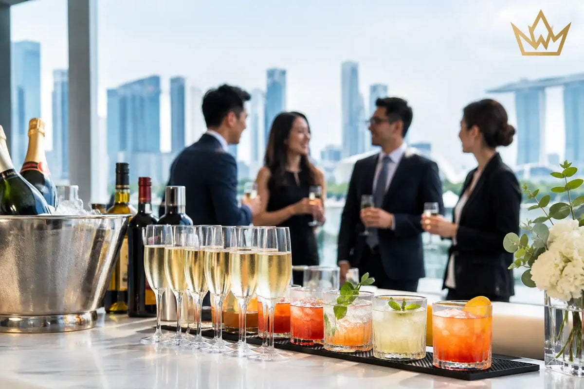 Corporate Event Alcohol Supply Singapore Guide