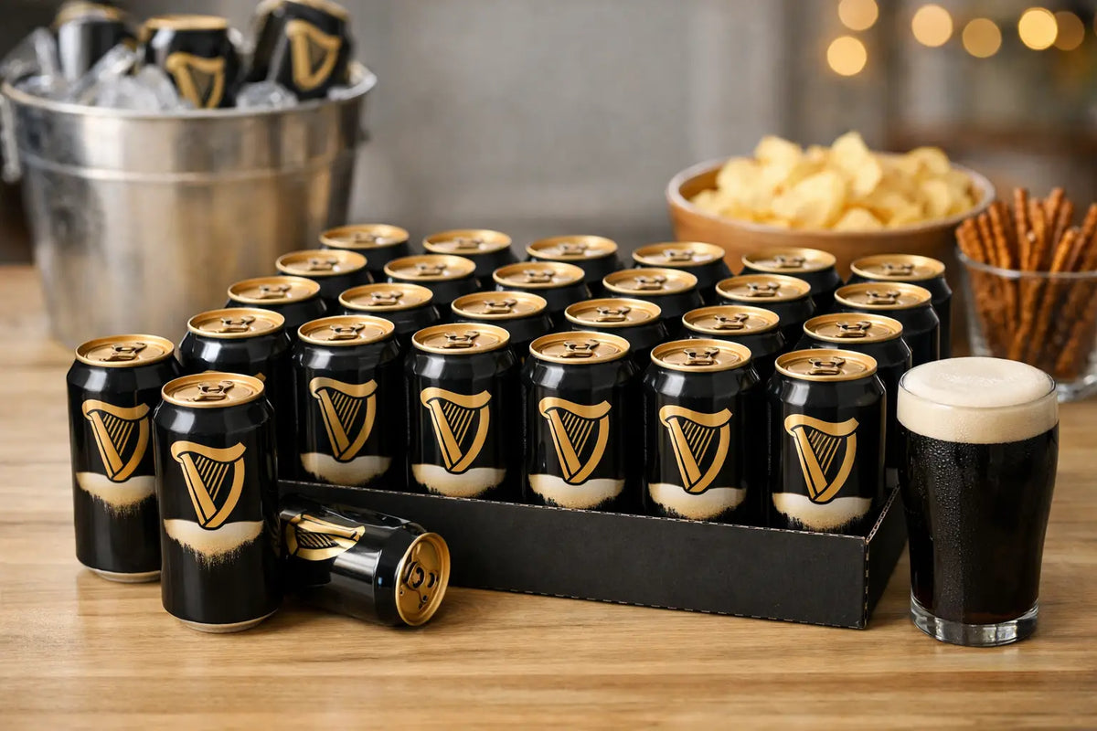 Guinness Draught 24 Cans for Parties and Stocking Up