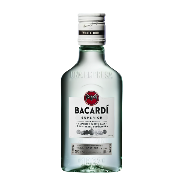 Bacardi Superior Light Rum 200ml