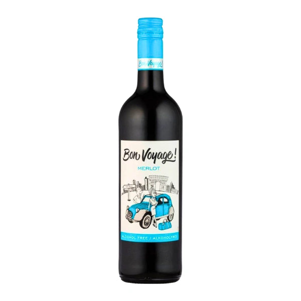 Bon Voyage Merlot 750ml (Alcohol Free)