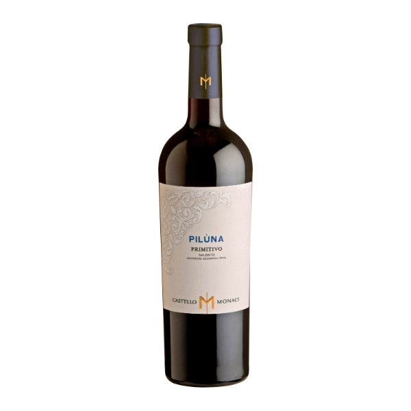 Castello Monaci Pilùna Primitivo Salento Igt Puglina Wine 750ml (Delivery 2-4 working days)