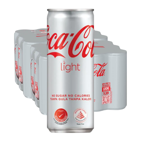 Coke Light 24x320ml (BCRS)
