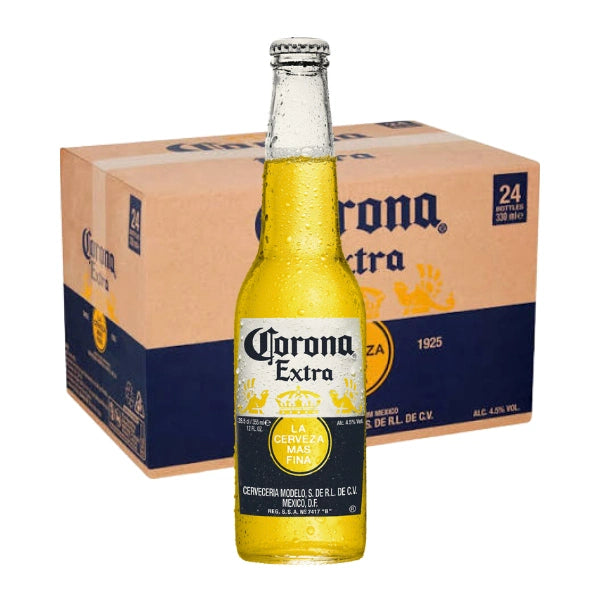 Corona Extra Beer 24x330ml (BBD:Jul/2027)