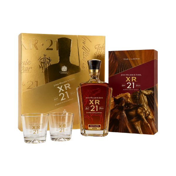Johnnie Walker XR 21 Year Of The Horse Limited Edition 2026 750ml (Agent Stock) (With Whiskey Glass VAP Gift Set)
