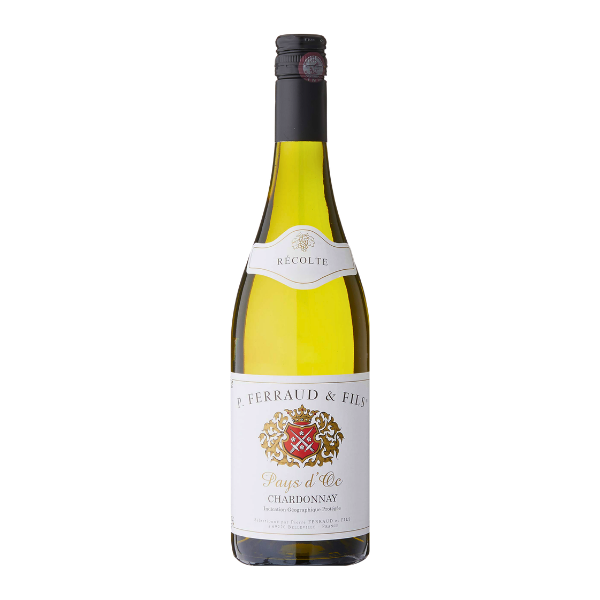 Pierre Ferraud & Fils Chardonnay Vin De Pays IGP White Wine 750ml