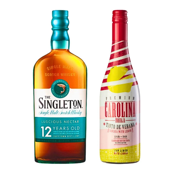 Singleton Of Dufftown 12 Year 700ml & Sangria Carolina With Lemon 750ml Bundle Promotion