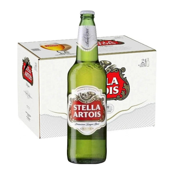 Stella Artois Glass Bottle 24x310ml (BBD Jan/2027)