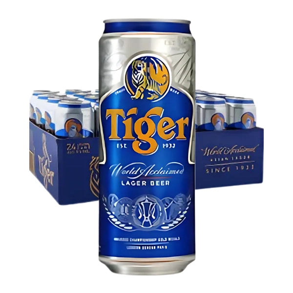 Tiger Beer Can 24x490ml (BBD: Jun/2027) (BCRS)