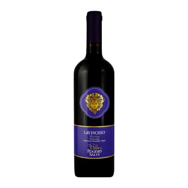 Villa Poggio Salvi Lavischio Merlot Toscana IGT Red Wine 750ml
