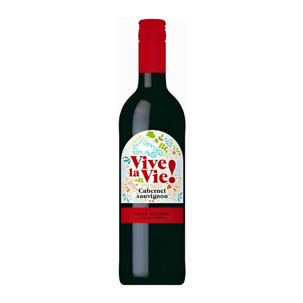 Vive La Vie Cabernet Sauvignon Red Wine 750ml (Alcohol Free)