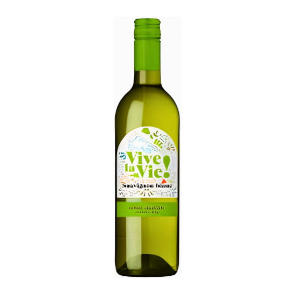 Vive La Vie Sauvignon Blanc White Wine 750ml (Alcohol Free)