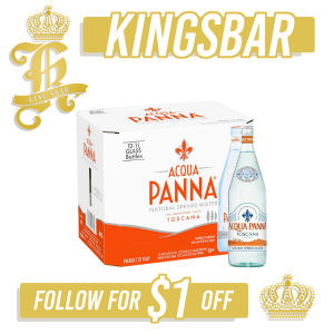 Acqua Panna Glass Bottle 12x1L (Bottle Caps)