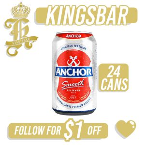Anchor Beer Can 24x320ml (BBD: Jun/2025)