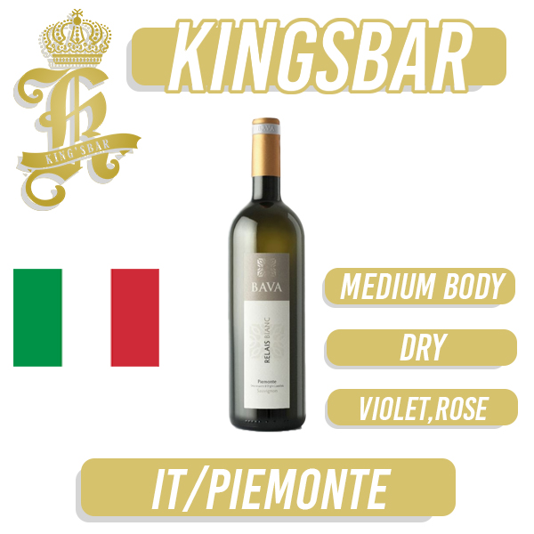Bava Relais Bianc Piemonte D.O.C Sauvignon White Wine 750ml