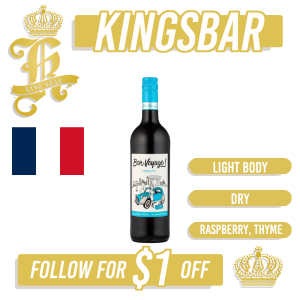 Bon Voyage Merlot 750ml (Alcohol Free)