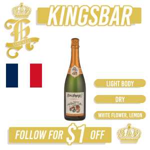 Bon Voyage Sparkling Chardonnay 750ml (Alcohol Free)