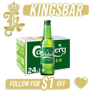 Carlsberg Pint Bottle Green 24x330ml (BBD Jul/2025)