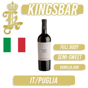 Castello Monaci Pilùna Primitivo Salento Igt Puglina Wine 750ml (Delivery 2-4 working days)