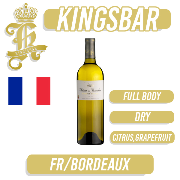 Chateau de Parenchere Bordeaux Blanc Sec White Wine 750ml (Delivery 2-4 working days)