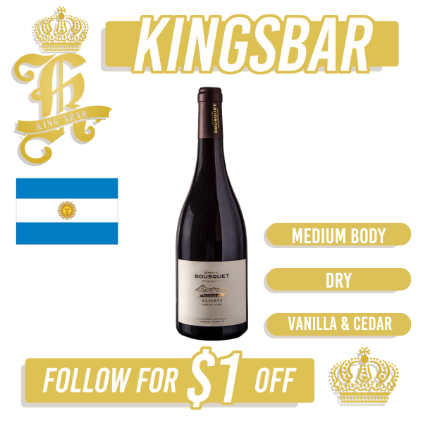 Domaine Bousquet Organic Reserve Pinot Noir Wine 750ml