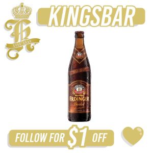 Erdinger Dunkel Beer 12x500ml (BBE: Oct 2025)