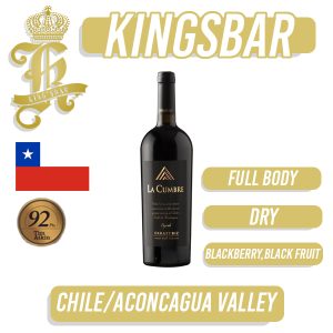 Errazuriz La Cumbre Syrah Red Wine 750ml (Delivery 2-4 working days)