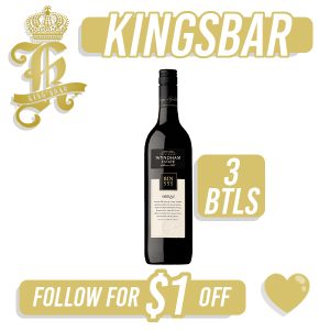 George Wyndham Bin 555 Shiraz Red Wine 750ml Bundle Promotion