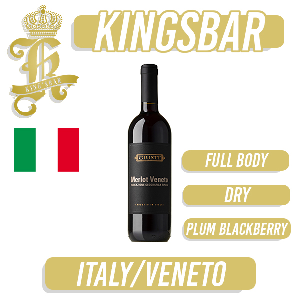 Giusti Merlot IGT Delle Venezie Red Wine 750ml