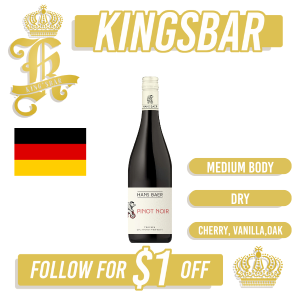 Hans Baer Rhienhessen Pinot Noir 750ml