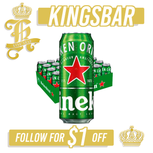 Heineken Can Beer 24x490ml (BBD: Apr/2026)