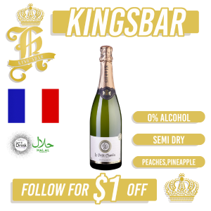 Le Petit Chavin Sparkling Chardonnay (Alcohol Free) Wine 750ml