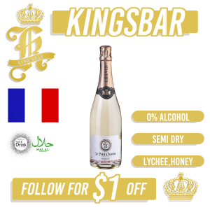 Le Petit Chavin Sparkling Muscat (Alcohol Free) Wine 750ml