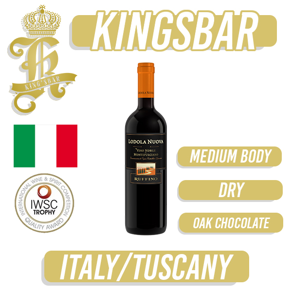 Ruffino Lodola Nuova Vino Nobile di Montepulciano Red Wine 750ml