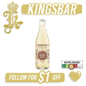Simple Organic Ginger Beer 12x330ml (BBD:28/03/2025)