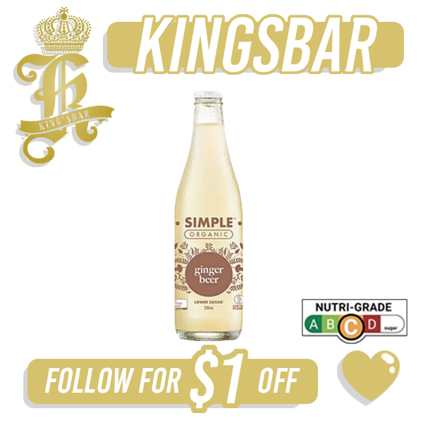 Simple Organic Ginger Beer 12x330ml (BBD:28/03/2025)