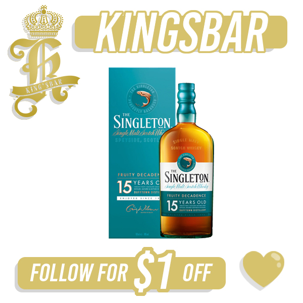 Singleton Of Dufftown 15 Year 700ml (Agent Stock)