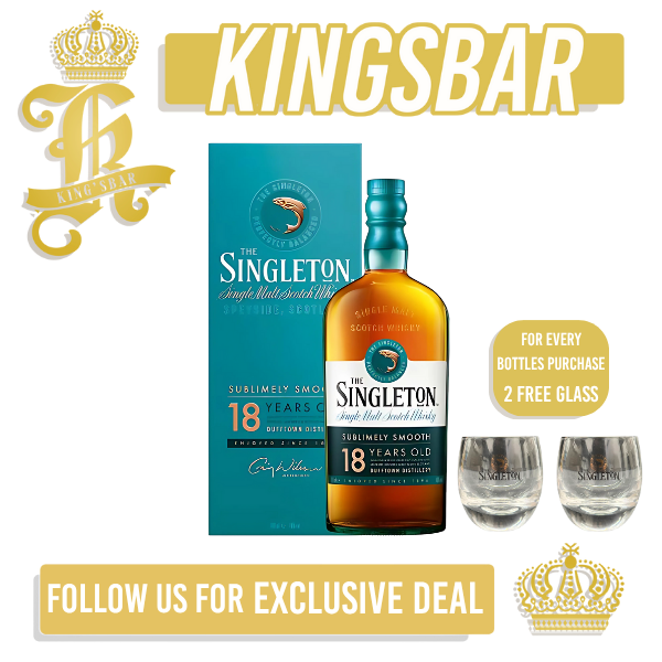 Singleton Of Dufftown 18 Year 700ml (Agent Stock) (With Selections Of Free Gifts)