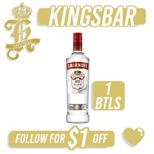 Smirnoff Red Vodka 700ml Bundle Promotion