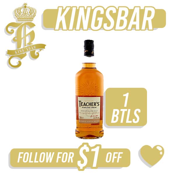 Teacher's Highland Cream 700ml (Agent Stock)