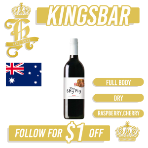 The Shy Pig Shiraz Red Wine 750ml