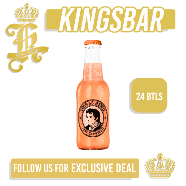 Thomas Henry Pink Grapefruit 24x200ml