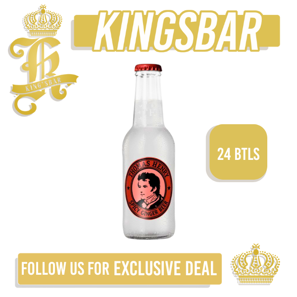 Thomas Henry Spicy Ginger Beer 24x200ml