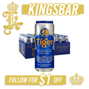 Tiger Beer Can 24x490ml (BBD: Apr/2026)