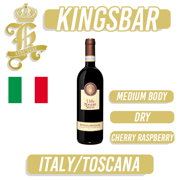 Villa Poggio Salvi Brunello Di Montalcino D.O.C.G Red Wine 750ml