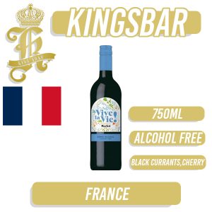 Vive La Vie Merlot Rouge Red Wine 750ml (Alcohol Free)