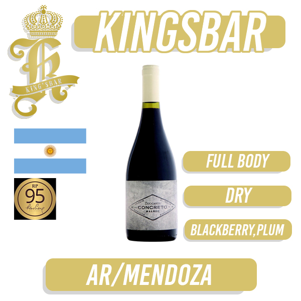 Zuccardi Concreto Malbec Red Wine 750ml (Delivery 2-4 working days)