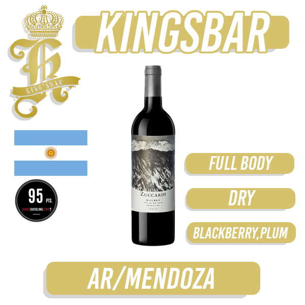 Zuccardi Jose Zuccardi WA93 Red Wine 750ml (Delivery 2-4 working days)